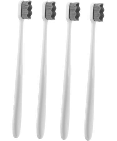 Partykindom 16 PCS Soft Toothbrush Set - Aesthetic Travel Toothbrush for Kids & Adults Soft Bristles Foldable Round Tube - Buy Online on GoSupps.com