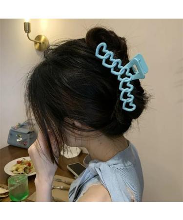 Hair Clips For Women Claw Clips Bow Hair Clips Claw Clips Claw Clips For Thick Hair Large Hair Clips(Color:Heart 6) 1 count (Pack of 1) Heart 6 - Buy Online on GoSupps.com