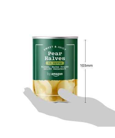 Buy Amazon Pear Half Fruit Lightly Sugared - 411g | Premium Quality Online International Shipping Available - Buy Online on GoSupps.com