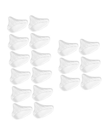 Mobestech 9 Pairs Forefoot Pad Ball of Foot Insert High Heel Cushion Forefoot Protective Pads Forefoot Absorption Pad Arch Pad Support Bunion Pads Floor Mat White Sports Shoes