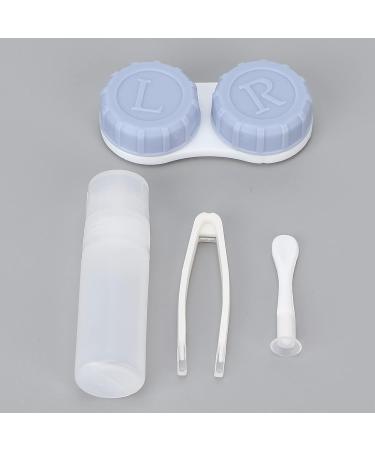 Travel Contact Lens Storage Box with Tweezers & Care Bottle | Durable ETUI Case for Easy Lens Management - Buy Online on GoSupps.com