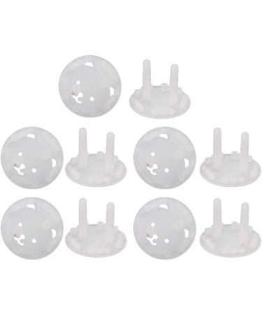 JAGETRADE 10pcs EU Stand Power Socket Cover 2 hole Electrical Outlet Baby Child Safety Electric Shock Proof Plugs Protector - Buy Online on GoSupps.com