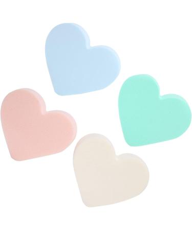 Cosmetic Makeup Sponge Reusable Heart Shaped Makeup Sponge Soft for Men for Foundation Blushes BB Cream for Create Perfect Makeup Effect for Women - Buy Online on GoSupps.com