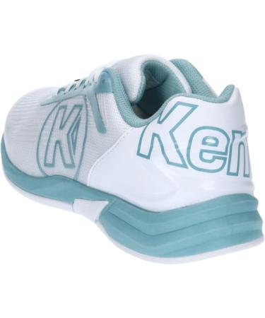 Buy Kempa Unisex Attack Three 2.0 W Game Changer Handball Shoes - White Aqua EU 39.5 | International Shipping Available - Buy Online on GoSupps.com