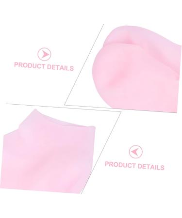 Beaupretty 1 Pair Protective Socks Full Length Mirror Night Socks for Cracked Heels Womens High Heel Spa Gel Socks Moisturising Gloves Women Socks Pink Sebs Miss Heel Socks Moisture - Buy Online on GoSupps.com