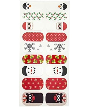 Paladone Festive Nail Wraps - Holiday Nail Art for Christmas and New Year's - Buy Online on GoSupps.com