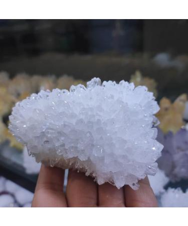 1pcs Natural White Quartz Crystal Cluster Clear Quartz Specimen Stone Crystal Point Specimen Home Decoration JIZTGEDM (Size : 500-600g) - Buy Online on GoSupps.com