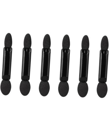 Housoutil 150 pcs Eye Brush Applicators Tipped Black Sponge Double-ended Eyeshadow Shadow Makeup 50pcsx3pcs Blackx3pcs - Buy Online on GoSupps.com
