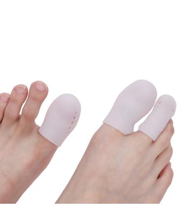 Silicone Toe Protectors 8pair Toe Sleeves Toes Covers Avoid Generating Corns Blisters Ingrown Toenails Reduce Toe Friction