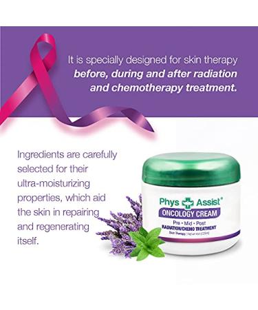 PhysAssist Oncology Body Cream with Botanicals (4 oz jar + 1.5 oz) Soothing and Hydrating to Stressed Skin. Made with Lavender Calendula and Peppermint. Non-Irritant Clinically Tested. - Buy Online on GoSupps.com