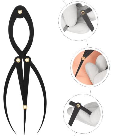 Healeved 4pcs Eyebrow Ruler Stainless Steel Eyebrow Positioning Ruler Eyebrow Measuring Rulers Curve Scale 16.3x5.3cmx4pcs Blackx4pcs - Buy Online on GoSupps.com