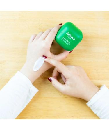 Cr me r paratrice naturelle Jolicare 15g Menthe Gotu Kola Camomille Peaux sensibles d mangeaisons zones s ches Sans parfum vegan - Buy Online on GoSupps.com