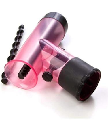 Pro Salon Hairstyling Tool Portable Hair Dryer Diffuser Magic Wind Spin Detachable Curl Hair Diffusers Roller Curler Styler Red - Buy Online on GoSupps.com