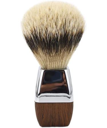GHQyp Men's Shaving Brush Set - High-Quality Silberspitz Dachshaar Brush & Stylish Razor Holder - Perfect for International Grooming Needs - Buy Online on GoSupps.com