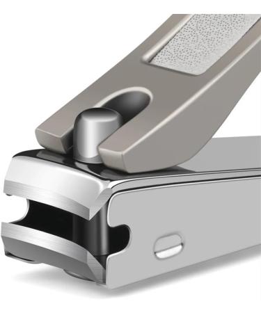Nail Clipper Stainless Steel Anti Splash Durable Sharp Fingernail Toenail Cutter Trimmer W/Build-in Nail File Pedicure Scissor (Color : L Size-7.6cmx1.6cm Size : 2pc) 2pc L Size-7.6cmx1.6cm - Buy Online on GoSupps.com