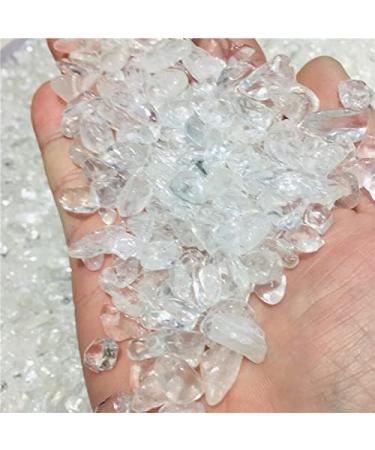 Natural Crystal Rough Natural Quartz Crystal Stone Rock Gravel Natural Tumble Stones Minerals for Fish Tank Aquarium Garden Decoration - (Size: 100g) - Buy Online on GoSupps.com