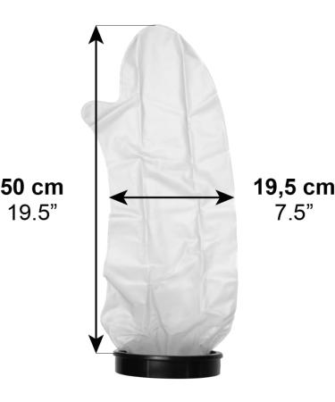 PEPE Short Waterproof Arm Protector for Plaster Bandages - 50 cm | Ultimate Water Protection for Adults | Bathing & Shower Safety - Buy Online on GoSupps.com