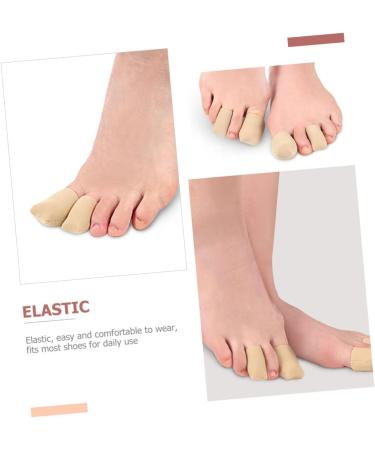 2 Pairs Gel Toe Covers for Corns - Silicone Toe Sleeves for Comfort - 4x2.7cm - Buy Online on GoSupps.com