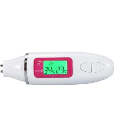 Digital LCD Display Skin Sensor Tester Facial Moisture Water Oil Analyzer (White) - Buy Online on GoSupps.com