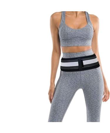 SI Joint Hip Belt - Lower Back Support Brace for Men and Women - Hip Braces for Hip Pain - Pelvic Support Belt - Trochanter Belt (S)