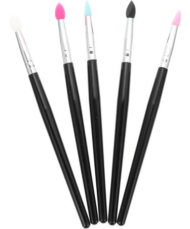 FOMIYES 10 Pcs Silicone Eyeshadow Brush Makeup Sponge Silicone Makeup Eyeshadow Applicator Cream Mix 14.7x0.9cmx2pcs As Shownx2pcs - Buy Online on GoSupps.com