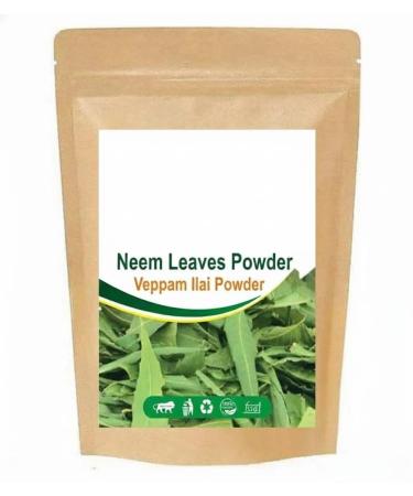Neem Leaves Powder 100g Veppam Ilai Dried Neem Leaf Nimba Patti Powder for Skin & Hair Care (Pack of 1 X 100gm)