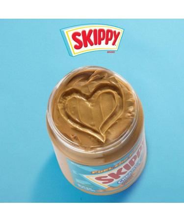 Skippy 6x 340g Super Chunk Peanut Butter - Crunchy No Palm Oil 91% Peanuts Full Flavor | Delicious Peanut Butter 6-Pack - Buy Online on GoSupps.com