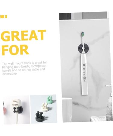 Alipis 24 Pcs Razor Hooks - Stick-On Shower Utensils & No Trace Wall Hooks for Razors Toothbrushes & Hats - Ideal for Home & Office - Buy Online on GoSupps.com