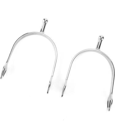 2PCS Horse Spurs West Cowboy Horse Boot Spurs Round Head English Spur Harmless to The Horse for Horsemanship Lovers - Buy Online on GoSupps.com