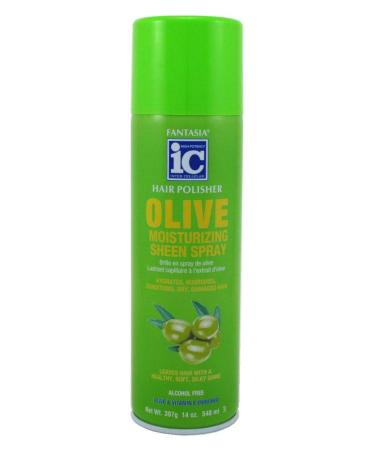 Fantasia Olive Sheen Moist Spray 14 Ounce (414ml) (6 Pack) - Buy Online on GoSupps.com