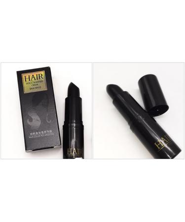 1PC Temporary Hair Color Modified Cream Color Repair Stick Hair Line Concealer Portable Hair Dye Kit Root Cover Up for Modify Your Hair Color(Black) Hair Powder Root Cover up - Buy Online on GoSupps.com