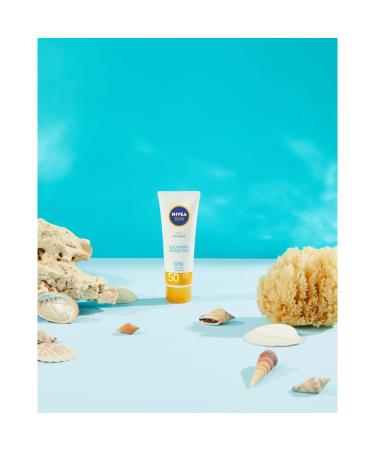 Nivea Sun Face Cream Sensitive SPF 50 - High Protection for Sensitive Skin | 50ml - Best International Shipping - Buy Online on GoSupps.com