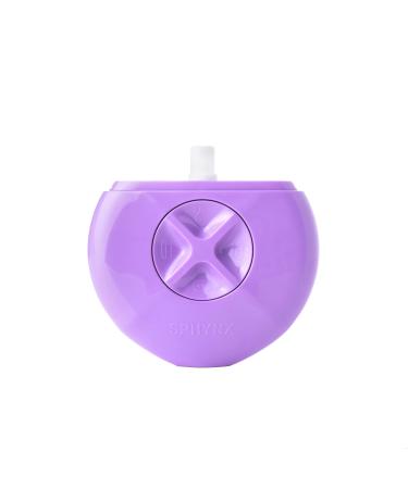 Sphynx Razor for Women: All-in-One Travel and Portable Ladies Razor with Refillable Blades and Shaving Bar (Purple)