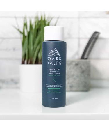 Oars + Alps Men's Sulfate Free Hair Shampoo - Alpine Tea Tree Infused - 12 Fl Oz - Buy Online on GoSupps.com