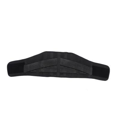 TBES Lordosis support back support comfortable stretcher network belt steel plate support double compression waist belt with warm upholstery XL 59 60 cm