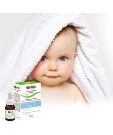 Pediakid Colicillus B b L. Reuteri - Probiotic Dietary Supplement for Infants | 8ml Bottle with Dosing Pipette - Alleviate Colic & Abdominal Pain - Buy Online on GoSupps.com