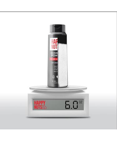 Happy Nuts Comfort Powder - Anti-Chafing Body Powder for Men - 6 Ounce - Buy Online on GoSupps.com