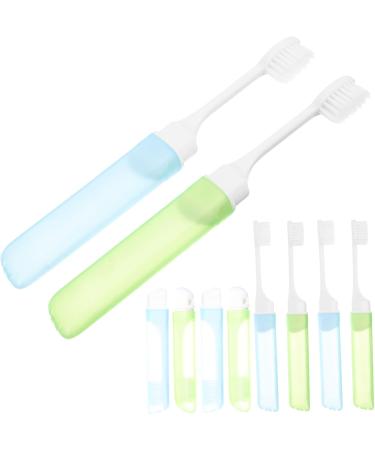 Mobestech 50pcs Portable Toothbrush Cleaning Brush Set - Folding Essential Travel Accessories - Buy Online on GoSupps.com