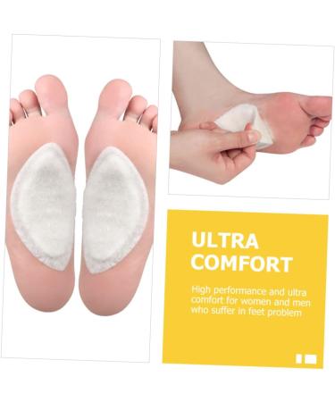 FRCOLOR 8 Pcs Foot Cushions - Arch Support Insoles for Plantar Pain Relief - Comfortable Wool Felt Foot Pads - Buy Online on GoSupps.com