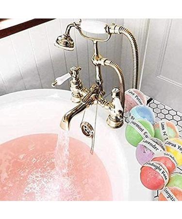 24pc Aromatherapy Bath Bomb Gift Set - Organic Spa Fizzers in Mesh Bags for Party & Wedding Favors - Buy Online on GoSupps.com