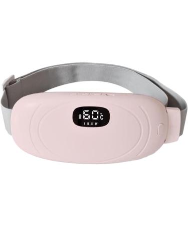 Predolo Menstrual Heating Pillows - 4 Vibration Massage Modes & 5 Heat Levels | Waist Belt & Belly Girdle for Women | Comfort & Relief in Pink - Buy Online on GoSupps.com