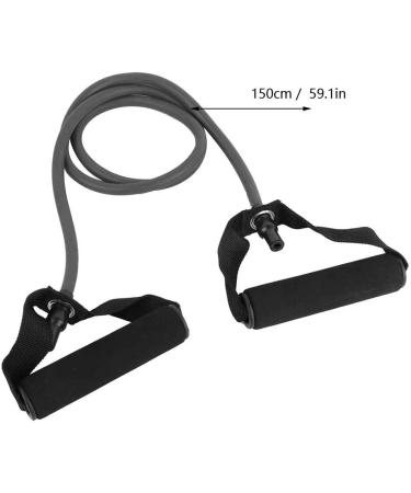 Buy Portable Exercise Band - Stretch Rubber Training Rope with Comfortable Handles for Strength & Muscle Toning - Lightweight Fitness Equipment for Men & Women - International Shipping Available - Buy Online on GoSupps.com