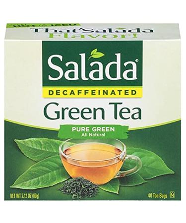 Salada Green Tea Naturally Decaffeinated - 40 Tea Bags