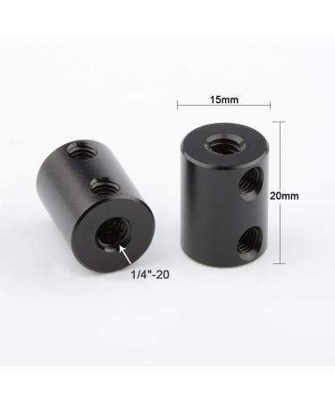 CAMVATE 15mm Micro Rod 20mm Long (2 Pieces) - 1816 | High-Quality Camera Rods - Buy Online on GoSupps.com