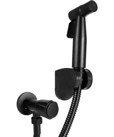 Bathroom Bidet Sprayer Set - Stainless Steel G1/2 Thread Bidet Sprayer for WC - Modern Black A-Style for International Shipping - Buy Online on GoSupps.com