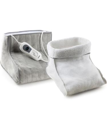 DOMO DO635V Electric Foot Warmer in Gray - Keep Your Feet Cozy & Warm | International Shipping Available - Buy Online on GoSupps.com