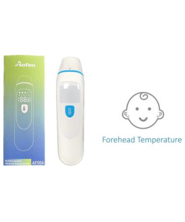 Touchless Thermometer for Adults and Babies | Forehead and Ear Mode | Large LED Screen | Memory Recall, Fever Alarm | Family-Friendly - Buy Online on GoSupps.com
