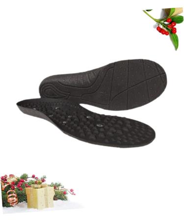 2 Pairs Magnetic Massage Insoles for Foot Care - Arch Support Insoles - Comfort and Pain Relief - Black - Buy Online on GoSupps.com