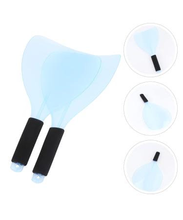 FRCOLOR 4 Pcs Hairspray Face Guard Hairspray Shield for Face Salon Hairdressing Barber Shield Salon Face Eyes Protector Face Guard for Spray Hair Spray Hairspray Mask Safety Mask Handle 32x15x6cmx2pcs As Shownx2pcs - Buy Online on GoSupps.com