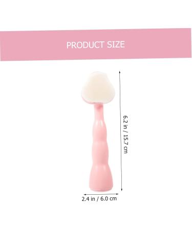 Ipetboom Cleansing Facial Brush Facial Exfoliating Brush Face Scrubber Brush Cleansing Brush Face Cleaning Brush Lip Gloss Stickers Facial Exfoliator Brush Miss Gentle Blackhead Brush Fiber - Buy Online on GoSupps.com